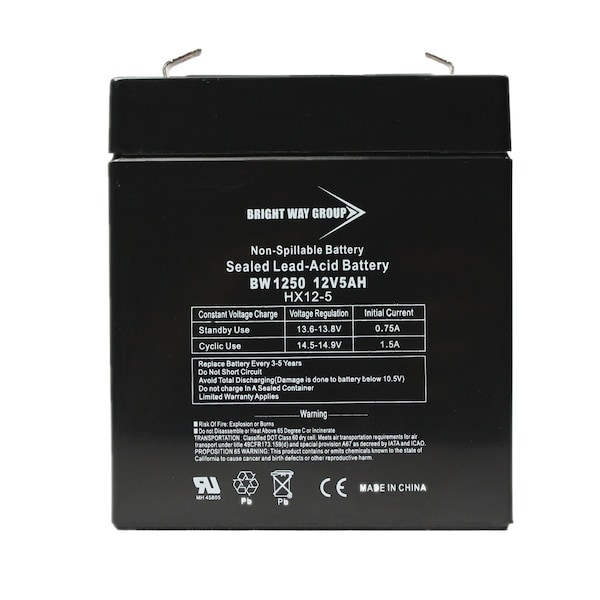 Bright Way Group BWG 1250 F1 Battery BW 1250 F1 (0124) - main